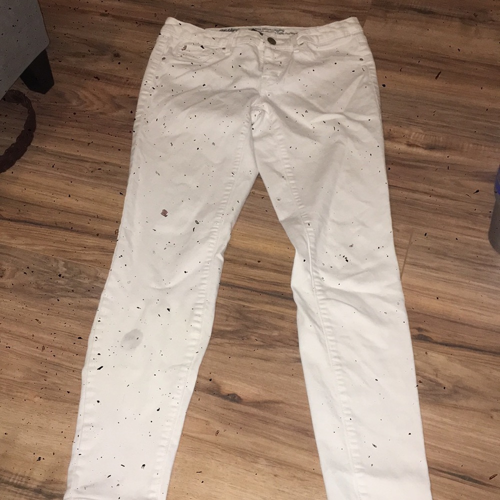 White jeans